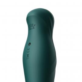Смартвібратор-пульсатор Zalo - King Turquoise Green - 8