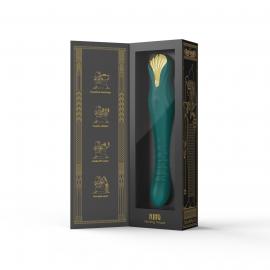 Смартвібратор-пульсатор Zalo - King Turquoise Green - 1