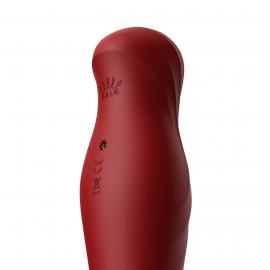 Смартвібратор-пульсатор Zalo - King Wine Red - 4