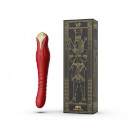 Смартвібратор-пульсатор Zalo - King Wine Red - 1