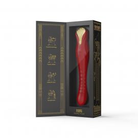 Смартвібратор-пульсатор Zalo - King Wine Red - 10