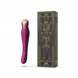 Смартвібратор-пульсатор Zalo - King Velvet Purple - 8