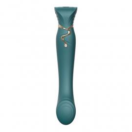 Смартвібратор 3в1 Zalo — Queen Jewel Green - 1