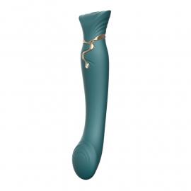 Смартвібратор 3в1 Zalo — Queen Jewel Green - 4