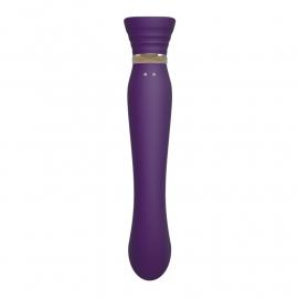 Смартвібратор 3в1 Zalo — Queen Twilight Purple - 3