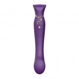Смартвібратор 3в1 Zalo — Queen Twilight Purple - 5