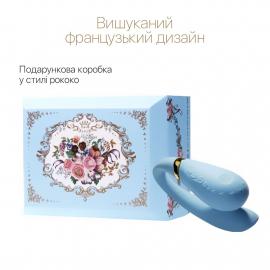 Смартвібратор для пар Zalo — Fanfan Royal Blue - 7