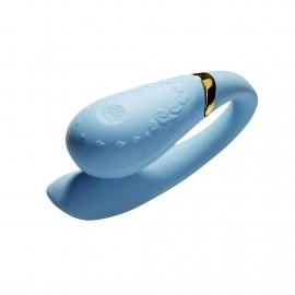 Смартвібратор для пар Zalo — Fanfan Royal Blue - 1
