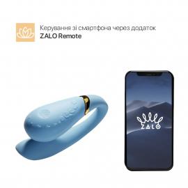 Смартвібратор для пар Zalo — Fanfan Royal Blue - 6