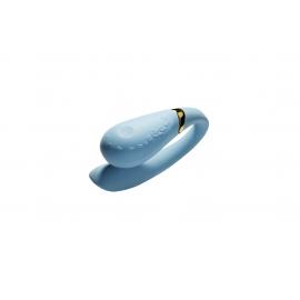 Смартвібратор для пар Zalo Fanfan set Royal Blue, пульт ДК - 2