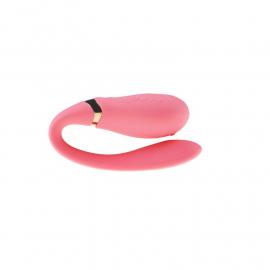 Смартвібратор для пар Zalo Fanfan set Rouge Pink, пульт ДК - 7