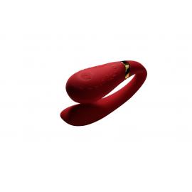Смартвібратор Zalo Fanfan set Bright Red, пульт ДК - 5