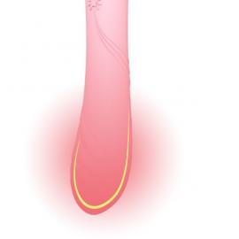 Вібратор для точки G з підігрівом Zalo Sweet Magic - Courage Fairy Pink - 3