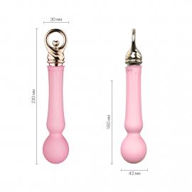Вібромасажер з підігрівом Zalo Sweet Magic - Confidence Wand Fairy Pink - 9