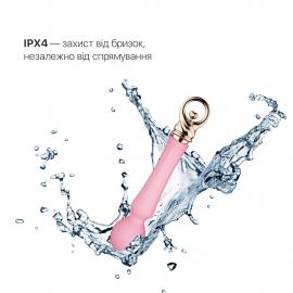 Вібромасажер з підігрівом Zalo Sweet Magic - Confidence Wand Fairy Pink - 6