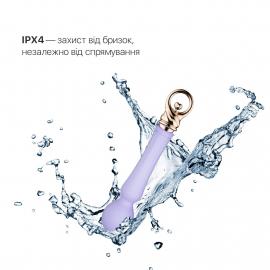 Вібромасажер з підігрівом Zalo Sweet Magic - Confidence Wand Fantasy Violet - 7