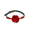 Роскошный кляп в виде розы Zalo - Rose Ball Gag, двойное использование