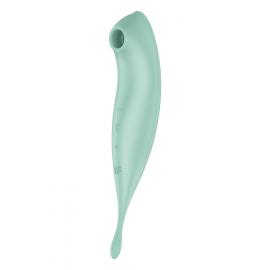 Смарт-вибратор для клитора с вакуумной стимуляцией Satisfyer Twirling Pro+ Mint - 1