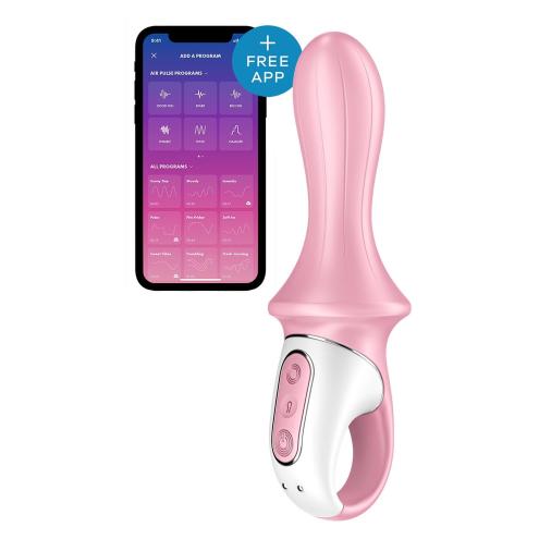 Анальный смарт-вибратор Satisfyer Air Pump Booty 5+, надувается