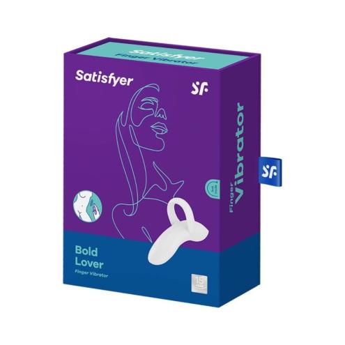 Вибратор на палец Satisfyer Bold Lover White