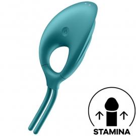 Эрекционное виброкольцо лассо Satisfyer Swordsman Green - 2