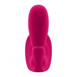 Подвійний смарт-вібратор у трусики Satisfyer Top Secret+ Pink - 3