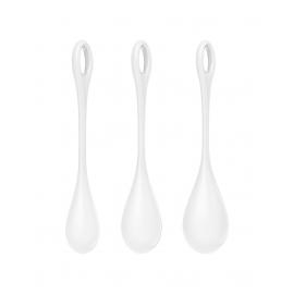 Набор йони бусин Satisfyer Yoni Power 1 White - 5
