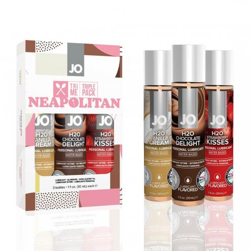 Набір System JO Tri-Me Triple Pack - Neapolitan (3×30 мл)