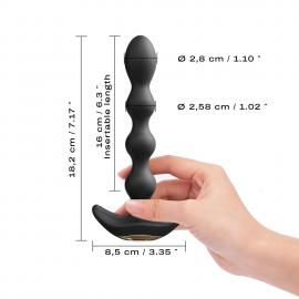 Анальний вібратор-буси Dorcel FLEXI BALLS - 5