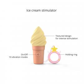 Вібратор-морозиво Love To Love CAND'ICE — VANILLA POP - 3