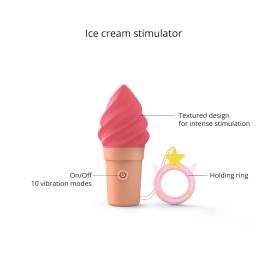 Вібратор-морозиво Love To Love CAND'ICE - RASPBERRY JOLLY - 3