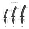 Анальная пробка с дилдо Strap-On-Me SWITCH PLUG-IN SEMI-REALISTIC DILDO BLACK - S