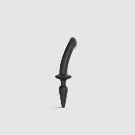 Анальна пробка з дилдо Strap-On-Me SWITCH PLUG-IN SEMI-REALISTIC DILDO BLACK - S - 5
