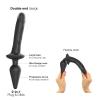 Анальная пробка с дилдо Strap-On-Me SWITCH PLUG-IN REALISTIC DILDO BLACK - XXL