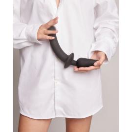 Анальна пробка з дилдо Strap-On-Me SWITCH PLUG-IN SEMI-REALISTIC DILDO BLACK - XXL - 7