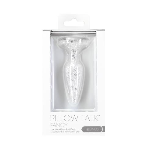 Стеклянная анальная пробка Pillow Talk - Fancy - Luxurious Glass Anal Plug