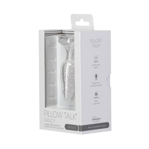 Стеклянная анальная пробка Pillow Talk - Fancy - Luxurious Glass Anal Plug