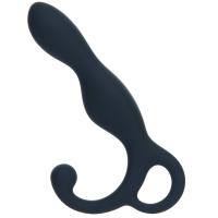 Массажер простаты Lux Active LX1 Anal Trainer 5.75, Dark Blue, вибропуля в комплекте