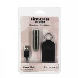 Вібропуля PowerBullet - First-Class Bullet Gun Metal - 4