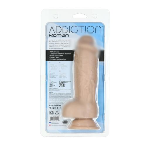 Фалоімітатор ADDICTION - Roman – 8  Girthy Dong