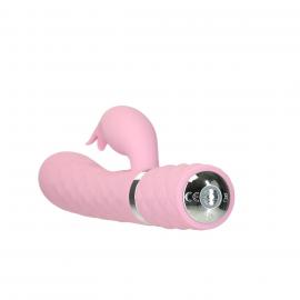 Розкішний кролик з ротацією та вібрацією Pillow Talk Lively, Pink - 5