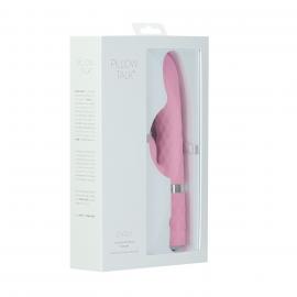 Розкішний кролик з ротацією та вібрацією Pillow Talk Lively, Pink - 6