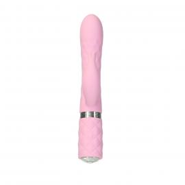 Розкішний кролик з ротацією та вібрацією Pillow Talk Lively, Pink - 8