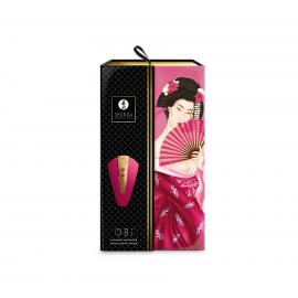 Кліторальний вібратор Shunga - Obi Intimate Massager Rasberry - 6