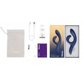 Смарт вібратор-кролик We-Vibe Nova Midnight Blue - 5