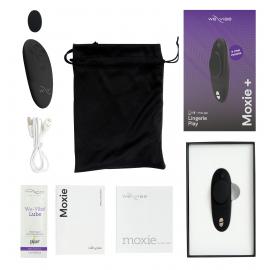 Смарт-вібратор у трусики We-Vibe Moxie+ Satin Black - 3