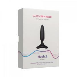 Анальна смарт-вібропробка Lovense Hush 2, розмір M - 4