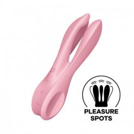 Кліторальний вібратор Satisfyer Threesome 1 Pink - 1