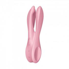 Кліторальний вібратор Satisfyer Threesome 1 Pink - 2