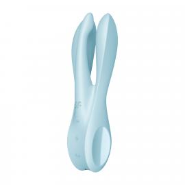 Кліторальний вібратор Satisfyer Threesome 1 Light Blue - 4
